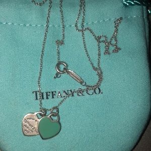 Tiffany & Co. Double heart tag pendant